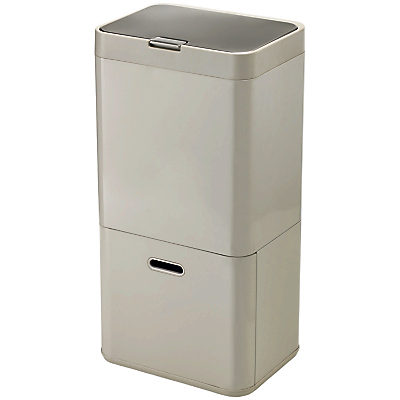 Joseph Joseph Intelligent Waste Totem Recycling Separation Unit, 58L Stone